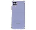 BAOHU Schokbestendig Back Cover - Shock Proof Hoesje - Geschikt voor Samsung Galaxy A22 5G - Transparant