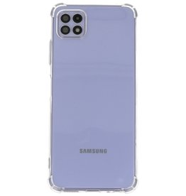 BAOHU Samsung Galaxy A22 5G Schokbestendig Back Cover Hoesje - Transparant