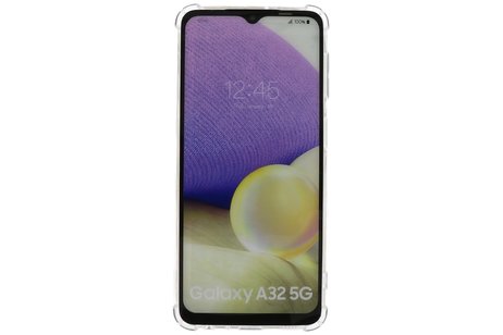 BAOHU Schokbestendig Back Cover - Shock Proof Hoesje - Geschikt voor Samsung Galaxy A32 5G - Transparant
