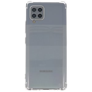 Schokbestendig Back Cover - Shock Proof Hoesje - Geschikt voor Samsung Galaxy A42 5G - Transparant