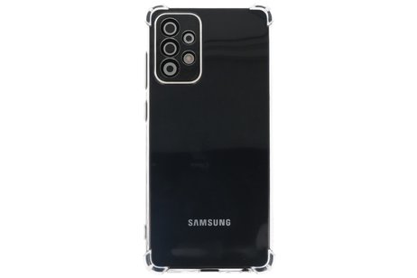 BAOHU Schokbestendig Back Cover - Shock Proof Hoesje - Geschikt voor Samsung Galaxy A72 5G - Transparant