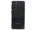 Schokbestendig Back Cover - Shock Proof Hoesje - Geschikt voor Samsung Galaxy S21 - Transparant