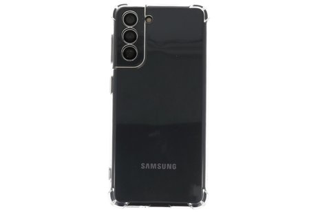 BAOHU Schokbestendig Back Cover - Shock Proof Hoesje - Geschikt voor Samsung Galaxy S21 - Transparant