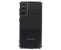 Schokbestendig Back Cover - Shock Proof Hoesje - Geschikt voor Samsung Galaxy S21 FE - Transparant