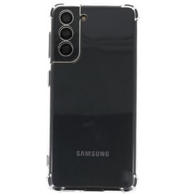 Samsung Galaxy S21 FE Schokbestendig Back Cover Hoesje - Transparant