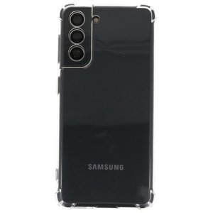 Schokbestendig Back Cover - Shock Proof Hoesje - Geschikt voor Samsung Galaxy S22 - Transparant