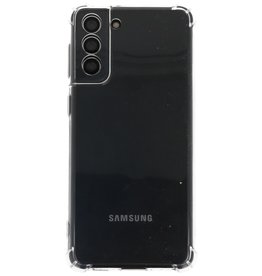 BAOHU Samsung Galaxy S22 Plus Schokbestendig Back Cover Hoesje - Transparant