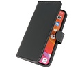 BAOHU Echt Lederen Book Case Hoesje - Leren Portemonnee Telefoonhoesje - Geschikt voor iPhone 11 Pro Max - Zwart