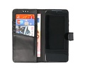 Echt Lederen Book Case Hoesje - Leren Portemonnee Telefoonhoesje - Geschikt voor Samsung Galaxy S20 Plus - Zwart