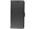 BAOHU Echt Lederen Book Case Hoesje - Leren Portemonnee Telefoonhoesje - Geschikt voor Samsung Galaxy S21 FE - Zwart