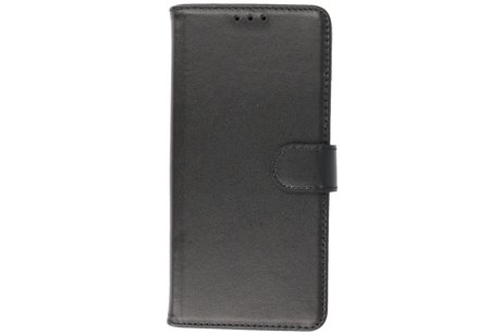 BAOHU Echt Lederen Book Case Hoesje - Leren Portemonnee Telefoonhoesje - Geschikt voor Samsung Galaxy S21 FE - Zwart