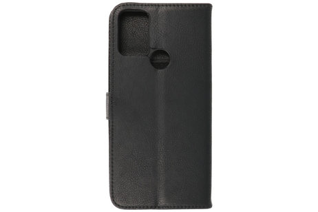 BAOHU Hoesje Geschikt voor Motorola Moto G50 5G - Kaarthouder Book Case Telefoonhoesje - Zwart