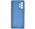 BAOHU Fashion Backcover Telefoonhoesje - Color Hoesje - Geschikt voor Samsung Galaxy A33 5G - Navy
