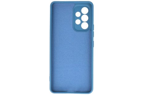 BAOHU Fashion Backcover Telefoonhoesje - Color Hoesje - Geschikt voor Samsung Galaxy A33 5G - Navy