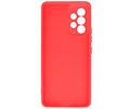 Fashion Backcover Telefoonhoesje - Color Hoesje - Geschikt voor Samsung Galaxy A33 5G - Rood