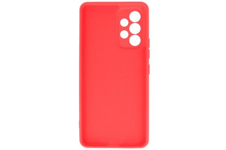 Fashion Backcover Telefoonhoesje - Color Hoesje - Geschikt voor Samsung Galaxy A33 5G - Rood