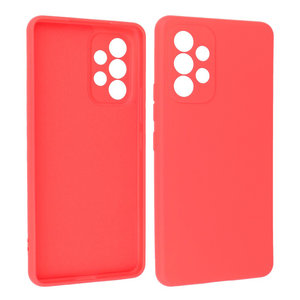 Fashion Backcover Telefoonhoesje - Color Hoesje - Geschikt voor Samsung Galaxy A33 5G - Rood