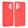 BAOHU Samsung Galaxy A33 5G Hoesje Fashion Backcover Telefoonhoesje Rood