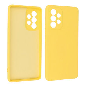 BAOHU Fashion Backcover Telefoonhoesje - Color Hoesje - Geschikt voor Samsung Galaxy A33 5G - Geel