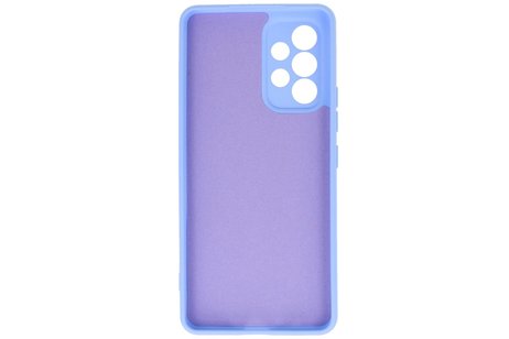 Fashion Backcover Telefoonhoesje - Color Hoesje - Geschikt voor Samsung Galaxy A33 5G - Paars