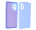 Fashion Backcover Telefoonhoesje - Color Hoesje - Geschikt voor Samsung Galaxy A33 5G - Paars