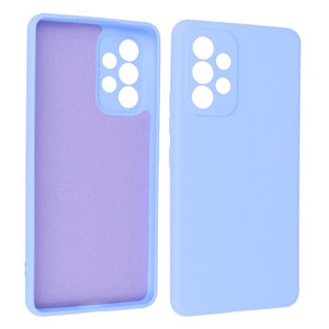 Fashion Backcover Telefoonhoesje - Color Hoesje - Geschikt voor Samsung Galaxy A33 5G - Paars