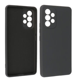 BAOHU Samsung Galaxy A53 5G Hoesje Fashion Backcover Telefoonhoesje Zwart