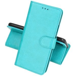 Zakelijke Book Case Telefoonhoesje - Portemonnee Hoesje - Geschikt voor Samsung Galaxy S22 - Groen