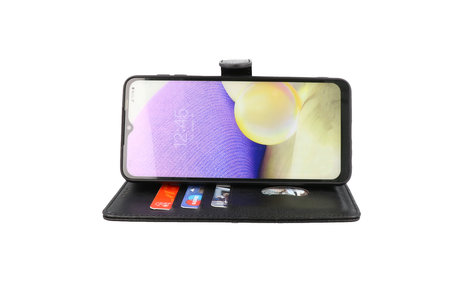 BAOHU Zakelijke Book Case Telefoonhoesje - Portemonnee Hoesje - Geschikt voor Oppo Reno7 SE 5G - Zwart