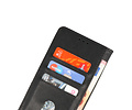Zakelijke Book Case Telefoonhoesje - Portemonnee Hoesje - Geschikt voor Motorola Moto G51 5G - Zwart