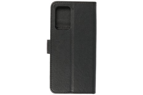 Zakelijke Book Case Telefoonhoesje - Portemonnee Hoesje - Geschikt voor Samsung Galaxy M52 5G - Zwart