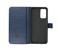 Zakelijke Book Case Telefoonhoesje - Portemonnee Hoesje - Geschikt voor Samsung Galaxy M52 5G - Navy