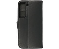 BAOHU Zakelijke Book Case Telefoonhoesje - Portemonnee Hoesje - Geschikt voor Samsung Galaxy S22 Plus - Zwart