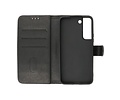 BAOHU Zakelijke Book Case Telefoonhoesje - Portemonnee Hoesje - Geschikt voor Samsung Galaxy S22 Plus - Zwart