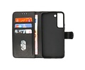 BAOHU Zakelijke Book Case Telefoonhoesje - Portemonnee Hoesje - Geschikt voor Samsung Galaxy S22 Plus - Zwart