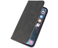 Magnetisch Folio Book Case voor iPhone 12 - 12 Pro Zwart