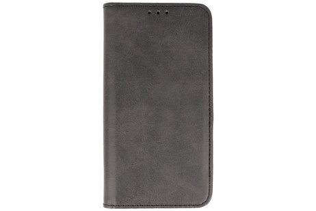 BAOHU Magnetisch Folio Book Case - Hoesje Hoesje Geschikt voor iPhone 12 - 12 Pro Zwart