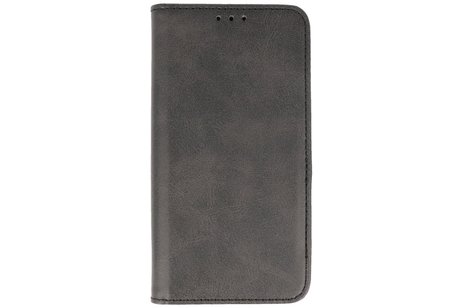 Magnetisch Folio Book Case voor iPhone 12 - 12 Pro Zwart