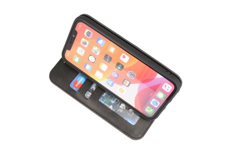 BAOHU Magnetisch Folio Book Case - Hoesje Hoesje Geschikt voor iPhone 11 Pro Zwart