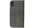 BAOHU Magnetisch Folio Book Case - Hoesje Geschikt voor iPhone X - Xs Zwart
