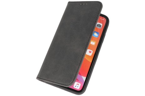 BAOHU Magnetisch Folio Book Case - Hoesje Geschikt voor iPhone X - Xs Zwart