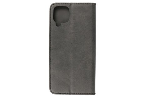 BAOHU Magnetisch Folio Book Case - Hoesje Hoesje Geschikt voor Samsung Galaxy A12 5G Zwart
