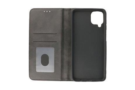 BAOHU Magnetisch Folio Book Case - Hoesje Hoesje Geschikt voor Samsung Galaxy A12 5G Zwart
