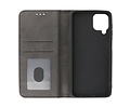BAOHU Magnetisch Folio Book Case - Hoesje Hoesje Geschikt voor Samsung Galaxy A22 4G Zwart