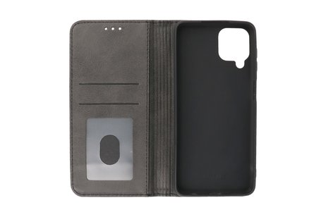 BAOHU Magnetisch Folio Book Case - Hoesje Hoesje Geschikt voor Samsung Galaxy A22 4G Zwart