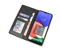 BAOHU Magnetisch Folio Book Case - Hoesje Hoesje Geschikt voor Samsung Galaxy A22 5G Zwart