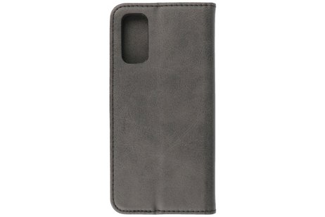 BAOHU Magnetisch Folio Book Case - Hoesje Geschikt voor Samsung Galaxy S20 Zwart