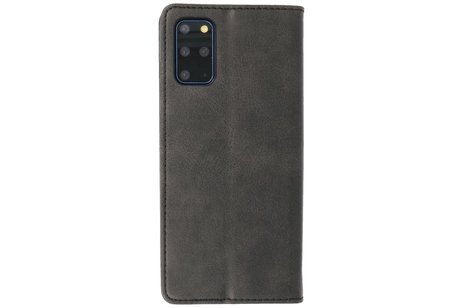BAOHU Magnetisch Folio Book Case - Hoesje Geschikt voor Samsung Galaxy S20 Plus Zwar