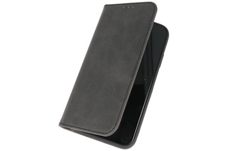 BAOHU Magnetisch Folio Book Case - Hoesje Geschikt voor Samsung Galaxy S22 Ultra Zwa