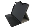 Book Case Tablet Hoesje voor iPad Pro 11 2021 - 2020 - 2018 - iPad Air 5 2022 - iPad Air 4 2020 - Zwart